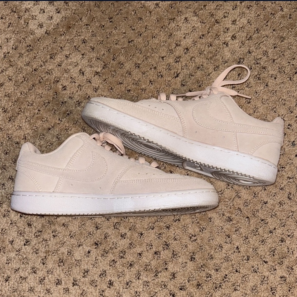 Pink Nike Court Vision Sneakers